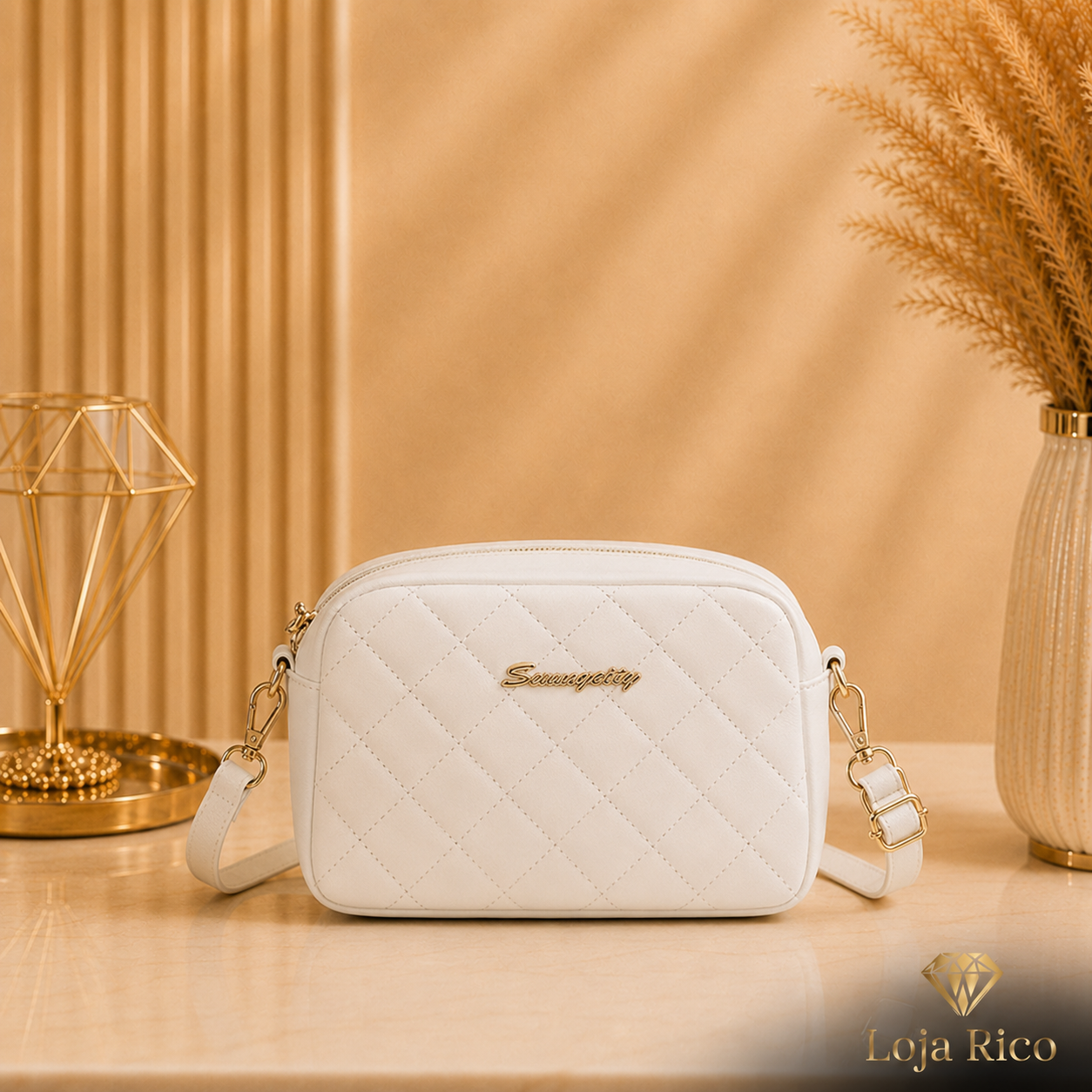 Bolsa Crossbody Matelassê