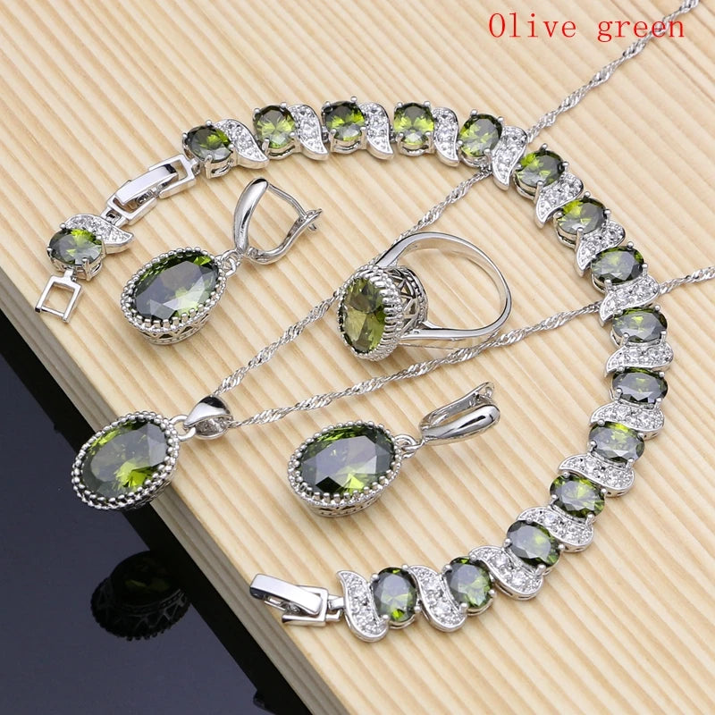 Conjunto Cristal Champagne