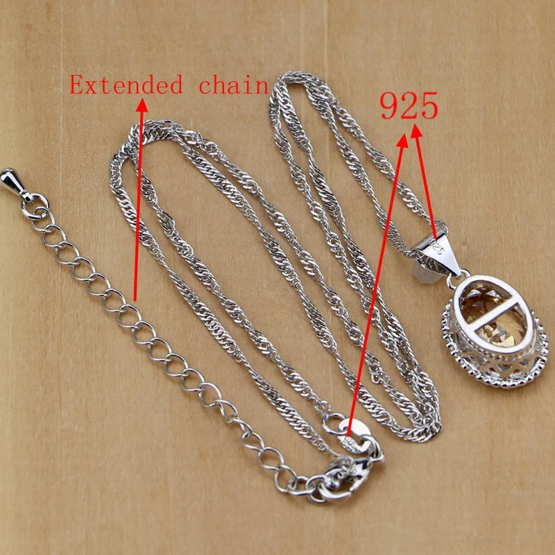 Conjunto Cristal Champagne