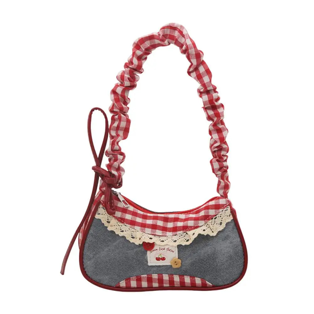 Bolsa Baguete Renda