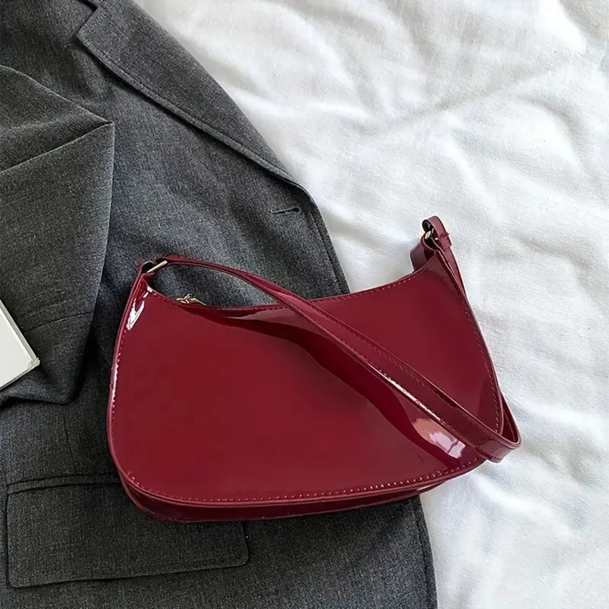 Bolsa Verniz Luxo