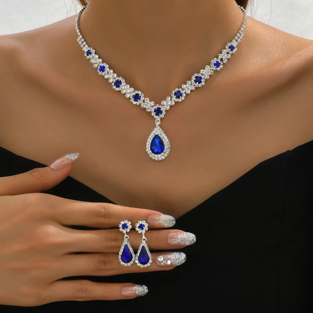Conjunto de Joias Safira