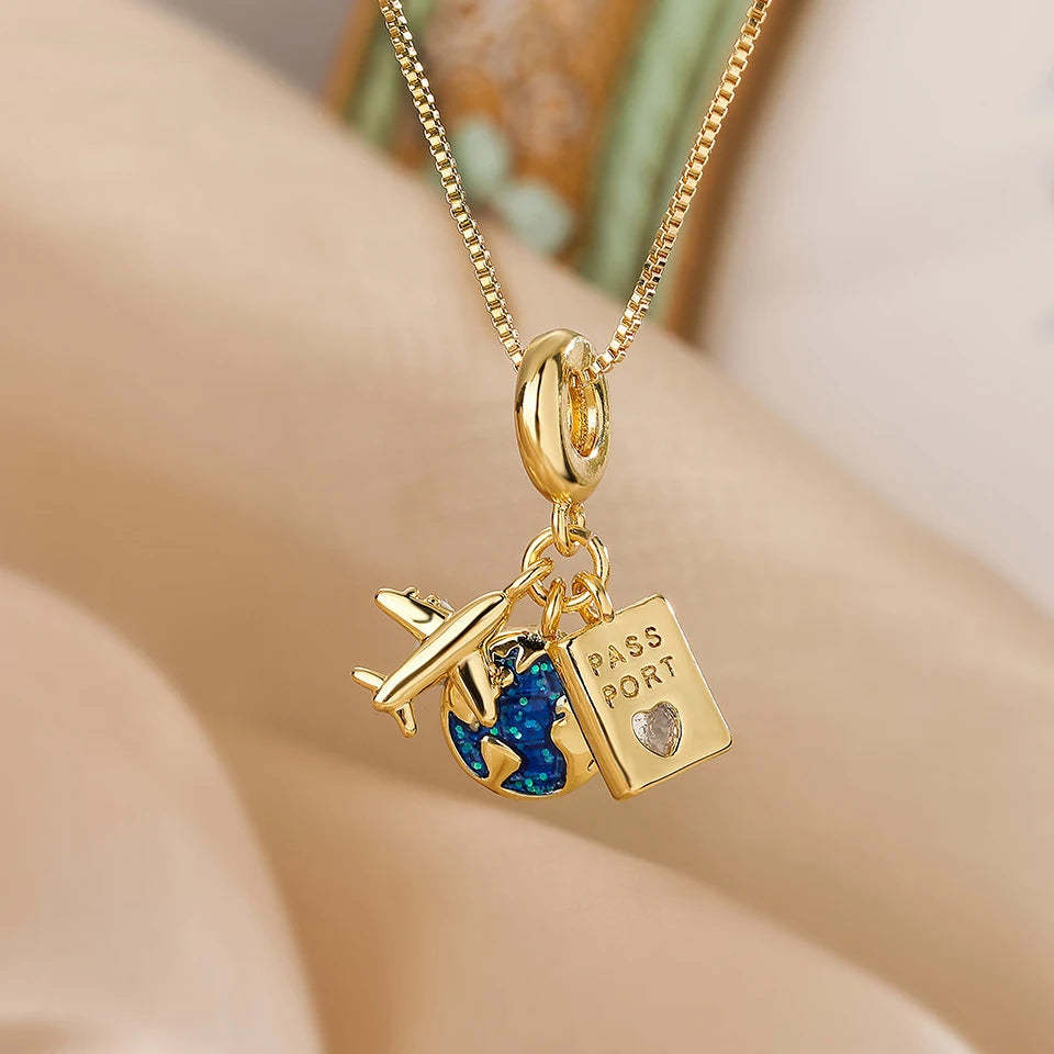 Conjunto Galáxia Saturno Zircônias