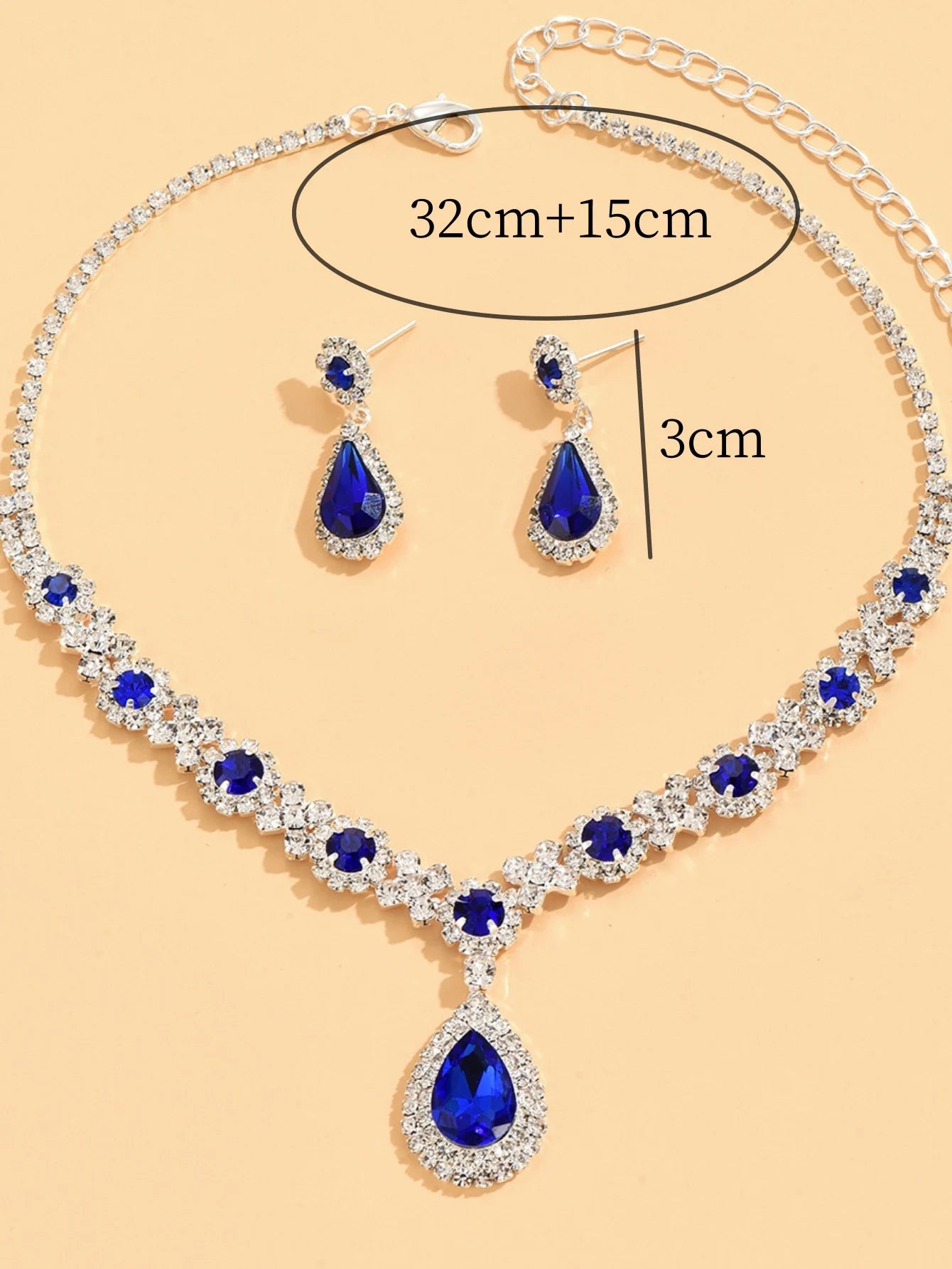 Conjunto de Joias Safira