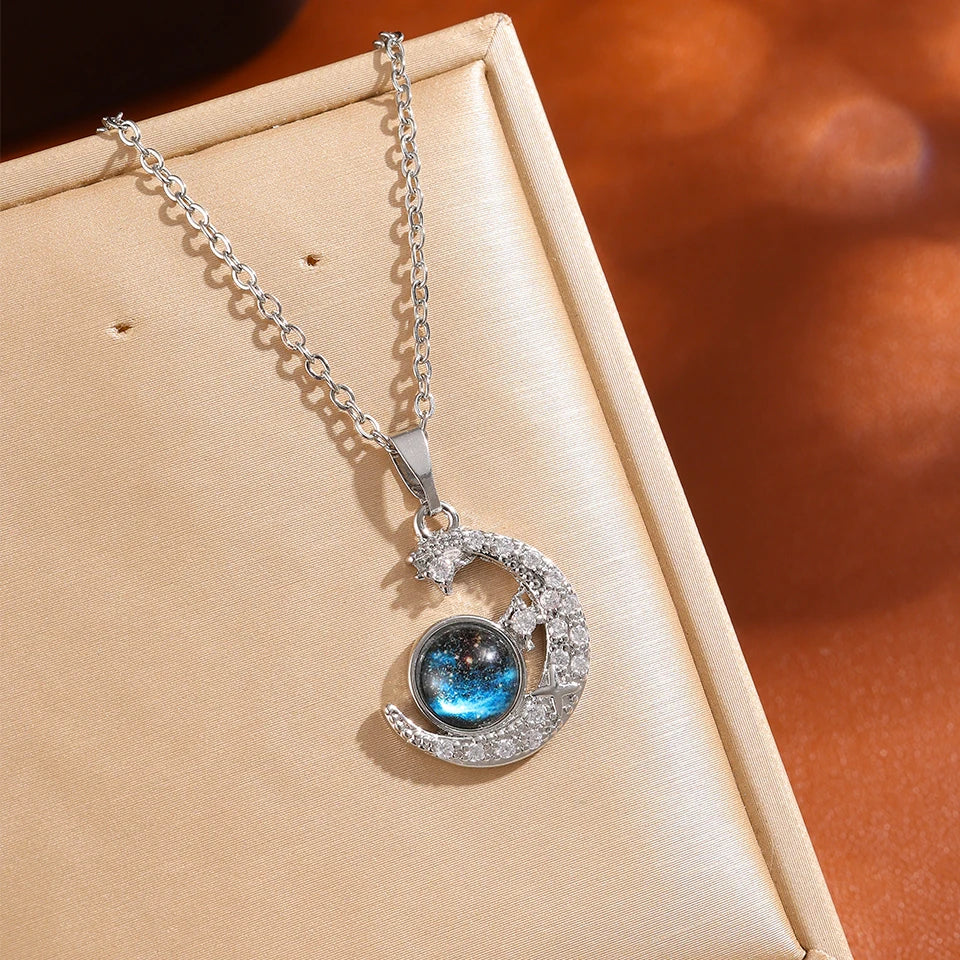 Conjunto Galáxia Saturno Zircônias