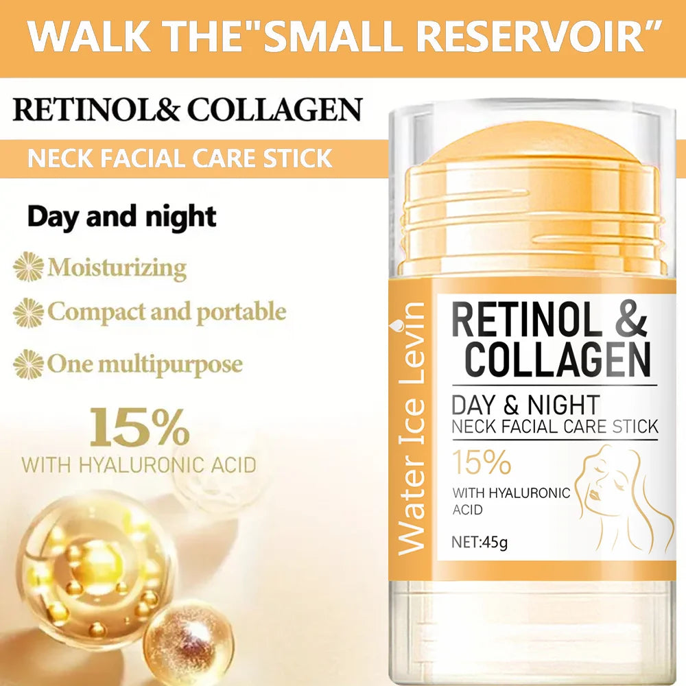 Retinol e Colágeno Facial e Pescoço