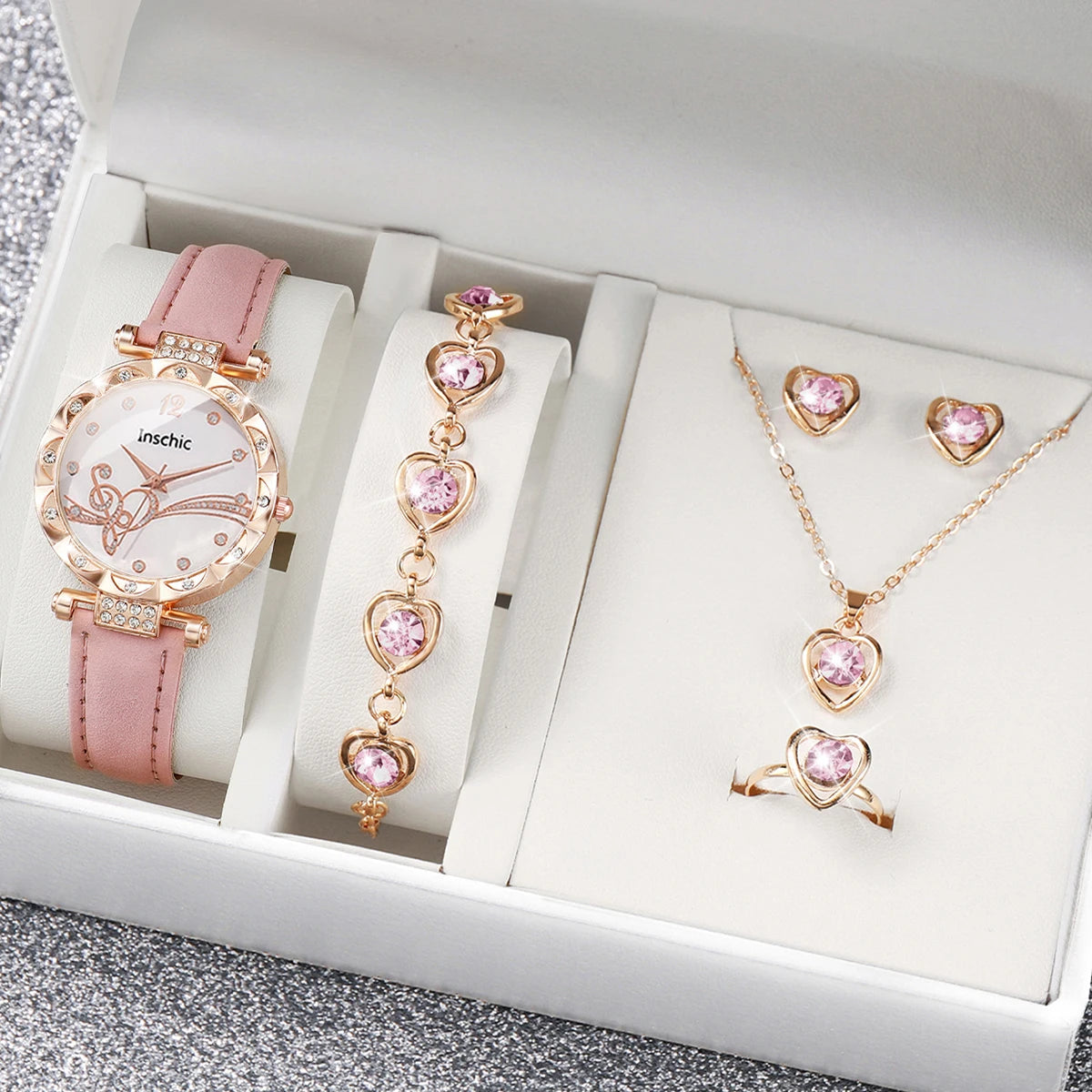 Conjunto 6 Pças Coração