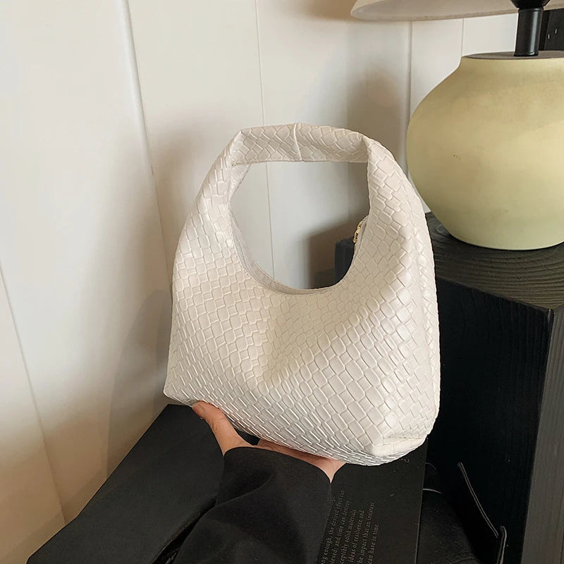 Bolsa Diamante Hobo Trançada