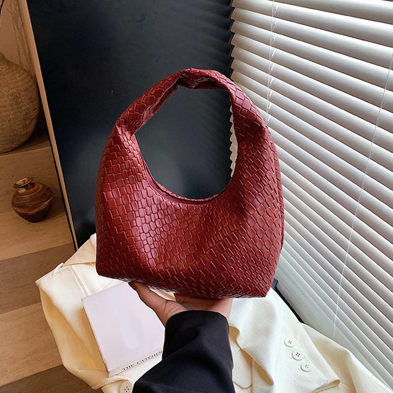 Bolsa Diamante Hobo Trançada