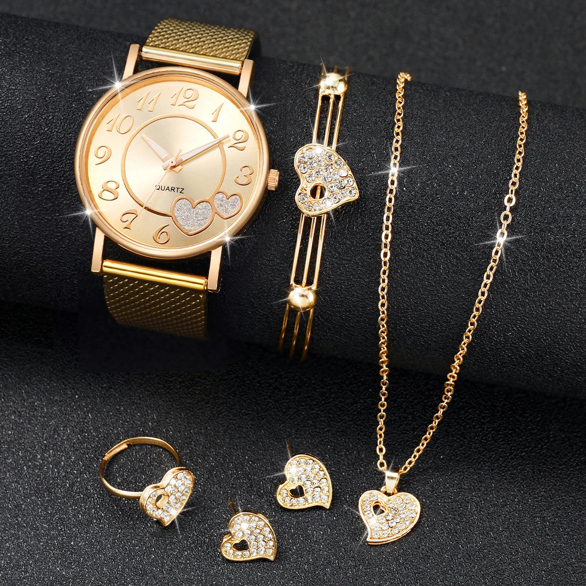 Conjunto 6 Peças Luxo Borboleta