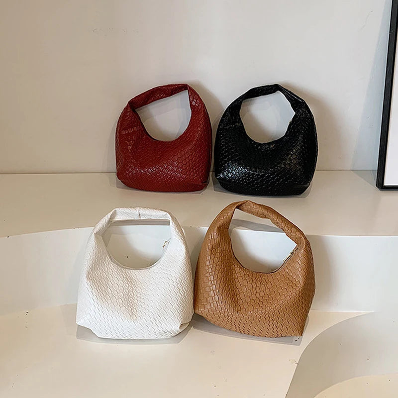 Bolsa Diamante Hobo Trançada