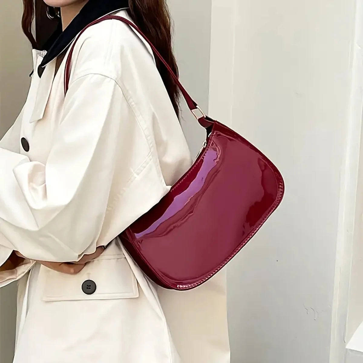 Bolsa Verniz Luxo